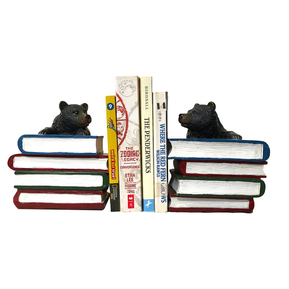 Black Bear Cubs Bookends